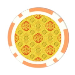 Art Pattern Design Background Poker Chip Card Guard from ArtsNow.com Front