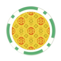 Art Pattern Design Background Poker Chip Card Guard from ArtsNow.com Back