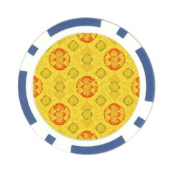 Art Pattern Design Background Poker Chip Card Guard from ArtsNow.com Back