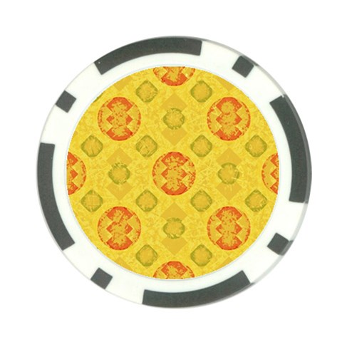 Art Pattern Design Background Poker Chip Card Guard (10 pack) from ArtsNow.com Back