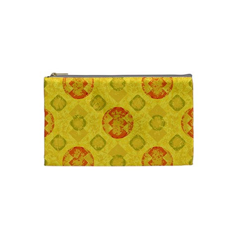 Art Pattern Design Background Cosmetic Bag (Small) from ArtsNow.com Front