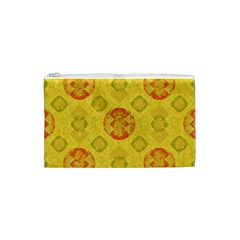 Art Pattern Design Background Cosmetic Bag (Small) from ArtsNow.com Front