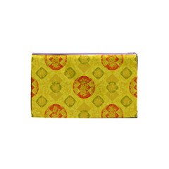 Art Pattern Design Background Cosmetic Bag (Small) from ArtsNow.com Back