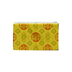 Art Pattern Design Background Cosmetic Bag (Small) from ArtsNow.com Back