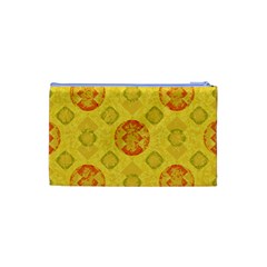 Art Pattern Design Background Cosmetic Bag (Small) from ArtsNow.com Back