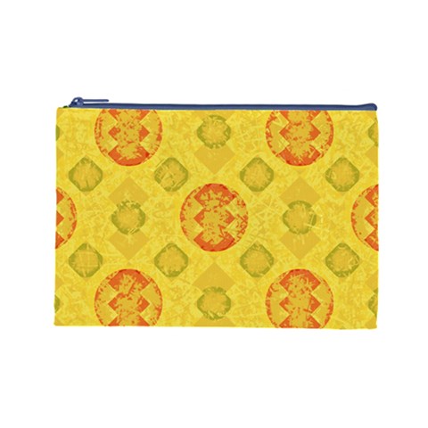 Art Pattern Design Background Cosmetic Bag (Large) from ArtsNow.com Front