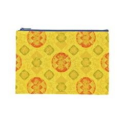 Art Pattern Design Background Cosmetic Bag (Large) from ArtsNow.com Front