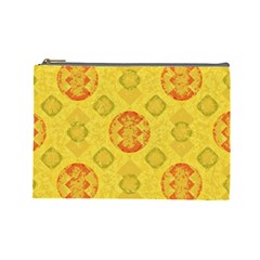 Art Pattern Design Background Cosmetic Bag (Large) from ArtsNow.com Front