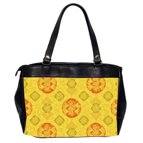 Art Pattern Design Background Oversize Office Handbag (2 Sides) from ArtsNow.com Back