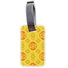 Art Pattern Design Background Luggage Tag (two sides) from ArtsNow.com Front