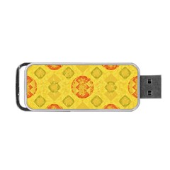 Art Pattern Design Background Portable USB Flash (Two Sides) from ArtsNow.com Front