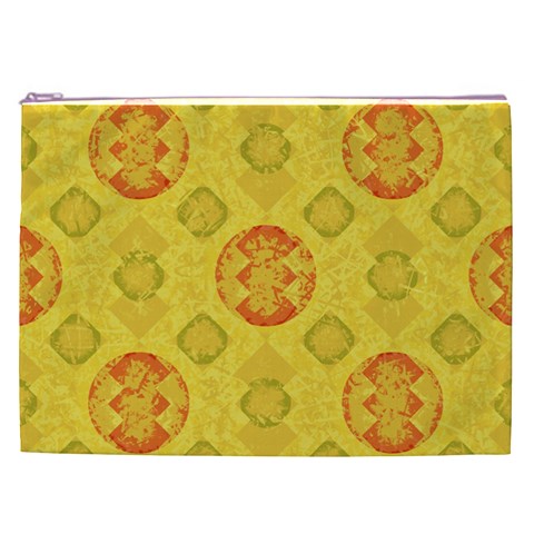 Art Pattern Design Background Cosmetic Bag (XXL) from ArtsNow.com Front