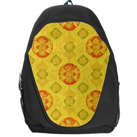 Art Pattern Design Background Backpack Bag from ArtsNow.com Front