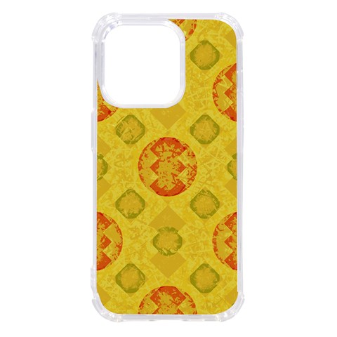 Art Pattern Design Background iPhone 14 Pro TPU UV Print Case from ArtsNow.com Front