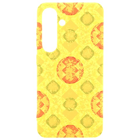 Art Pattern Design Background Samsung Galaxy S24 6.2 Inch Black TPU UV Case from ArtsNow.com Front