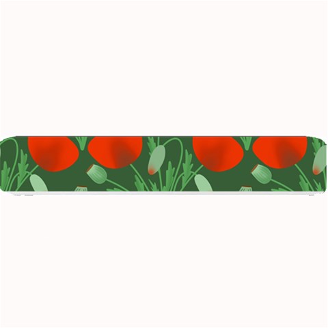 Poppy Fierce Wolf Poppies Bud Small Bar Mat from ArtsNow.com 24 x4  Bar Mat