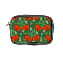 Poppy Fierce Wolf Poppies Bud Coin Purse from ArtsNow.com Front