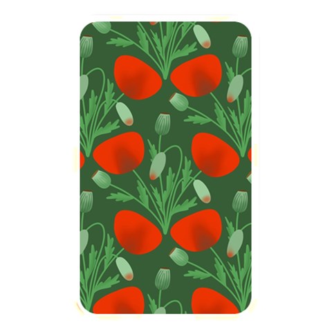 Poppy Fierce Wolf Poppies Bud Memory Card Reader (Rectangular) from ArtsNow.com Front