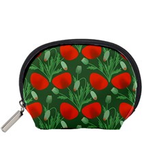 Poppy Fierce Wolf Poppies Bud Accessory Pouch (Small) from ArtsNow.com Front