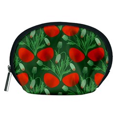 Poppy Fierce Wolf Poppies Bud Accessory Pouch (Medium) from ArtsNow.com Front