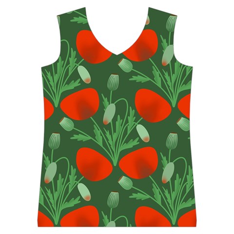 Poppy Fierce Wolf Poppies Bud Women s Basketball Tank Top from ArtsNow.com Front