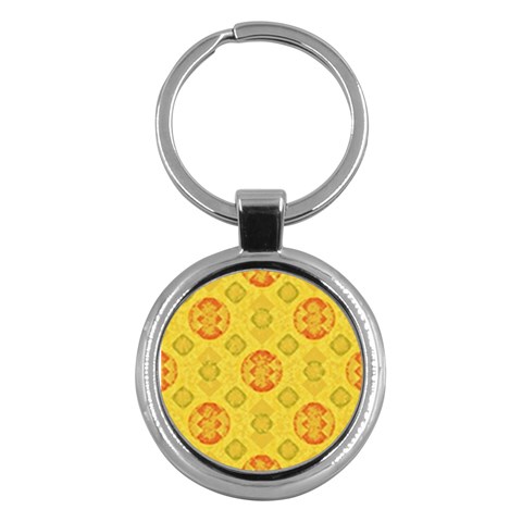 Art Pattern Design Background Key Chain (Round) from ArtsNow.com Front