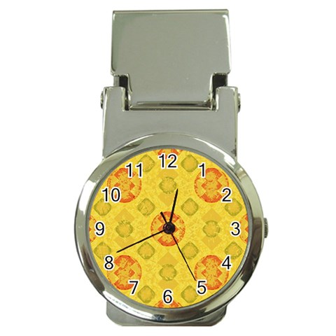 Art Pattern Design Background Money Clip Watches from ArtsNow.com Front