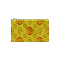 Art Pattern Design Background Cosmetic Bag (Small) from ArtsNow.com Front