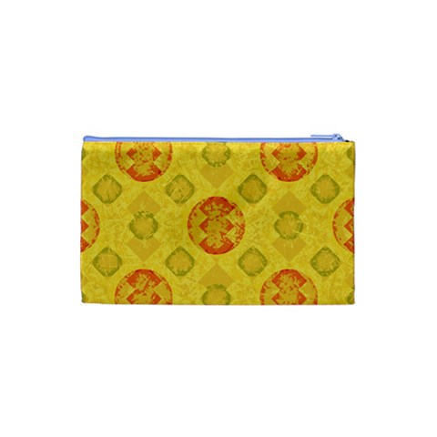 Art Pattern Design Background Cosmetic Bag (Small) from ArtsNow.com Back