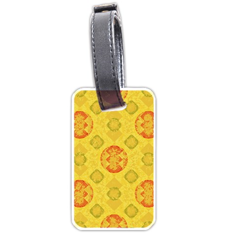 Art Pattern Design Background Luggage Tag (one side) from ArtsNow.com Front