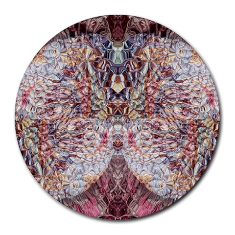 Stitches Blend Round Mousepad from ArtsNow.com Front