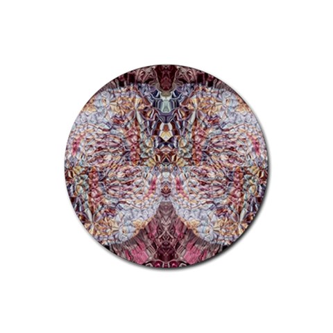 Stitches Blend Rubber Round Coaster (4 pack) from ArtsNow.com Front