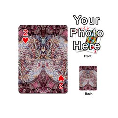 Stitches Blend Playing Cards 54 Designs (Mini) from ArtsNow.com Front - Heart2