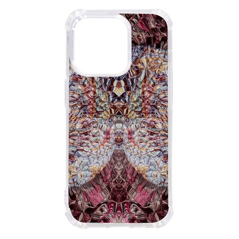 Stitches Blend iPhone 14 Pro TPU UV Print Case from ArtsNow.com Front