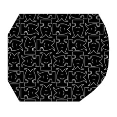 Enigmatic Demon Black and White Pattern Belt Pouch Bag (Small) from ArtsNow.com Tape