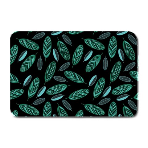 Leaves Pattern Abstract Blade Plate Mats from ArtsNow.com 18 x12  Plate Mat