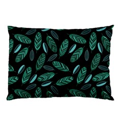 Leaves Pattern Abstract Blade Pillow Case (Two Sides) from ArtsNow.com Front