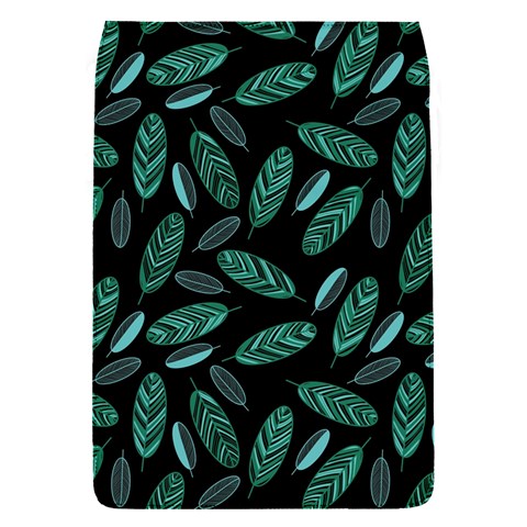 Leaves Pattern Abstract Blade Removable Flap Cover (S) from ArtsNow.com Front