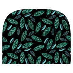 Leaves Pattern Abstract Blade Make Up Case (Small) from ArtsNow.com Back