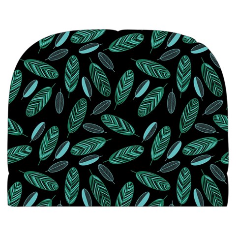 Leaves Pattern Abstract Blade Make Up Case (Large) from ArtsNow.com Back