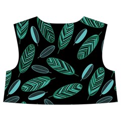 Leaves Pattern Abstract Blade Kids  Midi Sailor Dress from ArtsNow.com Back Top