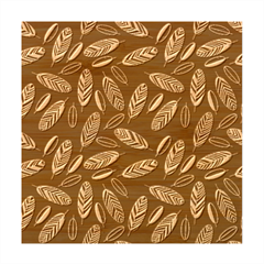 Leaves Pattern Abstract Blade Bamboo Coaster Set from ArtsNow.com Coaster 1