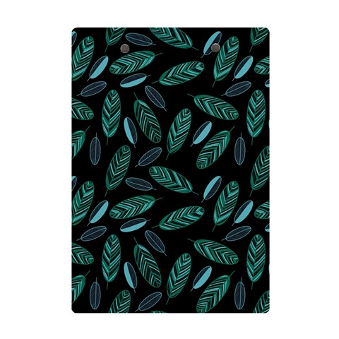 Leaves Pattern Abstract Blade A5 Acrylic Clipboard from ArtsNow.com Back