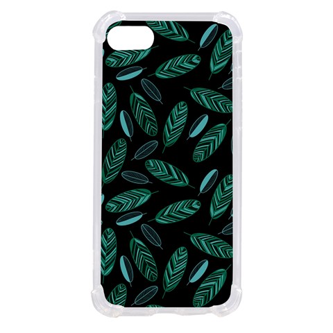 Leaves Pattern Abstract Blade iPhone SE from ArtsNow.com Front