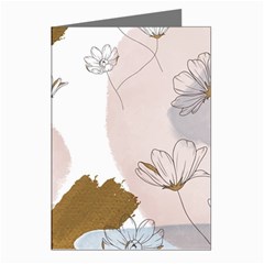 Flower Branch Corolla Wreath Greeting Cards (Pkg of 8) from ArtsNow.com Left