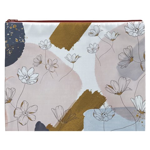 Flower Branch Corolla Wreath Cosmetic Bag (XXXL) from ArtsNow.com Front