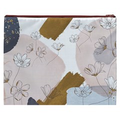 Flower Branch Corolla Wreath Cosmetic Bag (XXXL) from ArtsNow.com Back