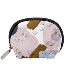 Flower Branch Corolla Wreath Accessory Pouch (Small) from ArtsNow.com Front