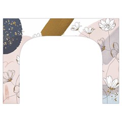 Flower Branch Corolla Wreath Toiletries Pouch from ArtsNow.com Front