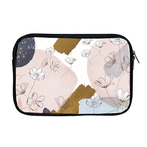 Flower Branch Corolla Wreath Apple MacBook Pro 17  Zipper Case from ArtsNow.com Front